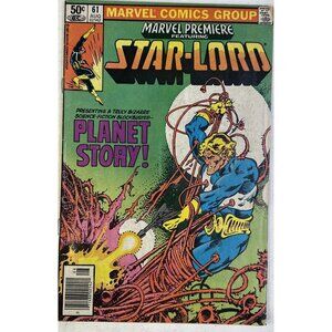 1981 Vol 1 No 61 Marvel premiere Star-Lord Planet Story